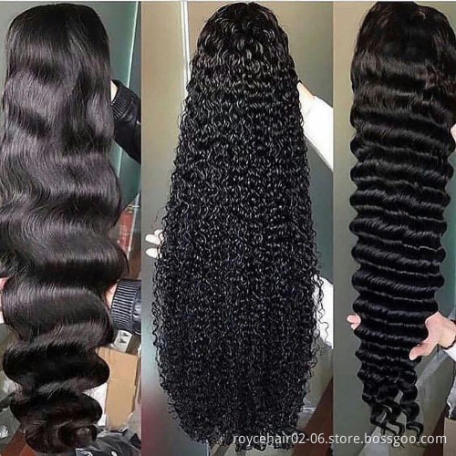 Cheap Brazilian Hair Transparent Swiss Lace Wigs,Virgin Human Hair 150% Density Glueless HD 5x5 Lace Closure Wig For Black Women